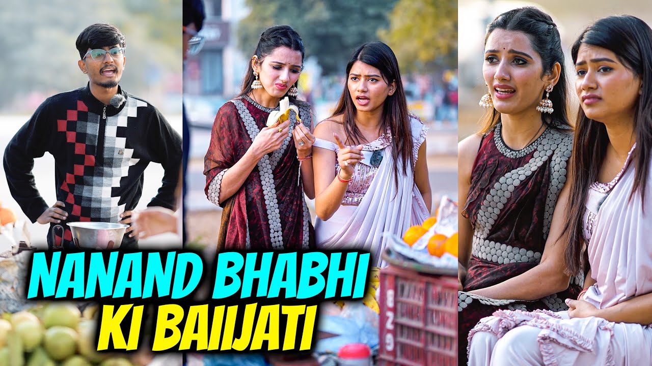 Falwale ne Nanand Bhabhi ko Bich Raste main sikhaya Sabak