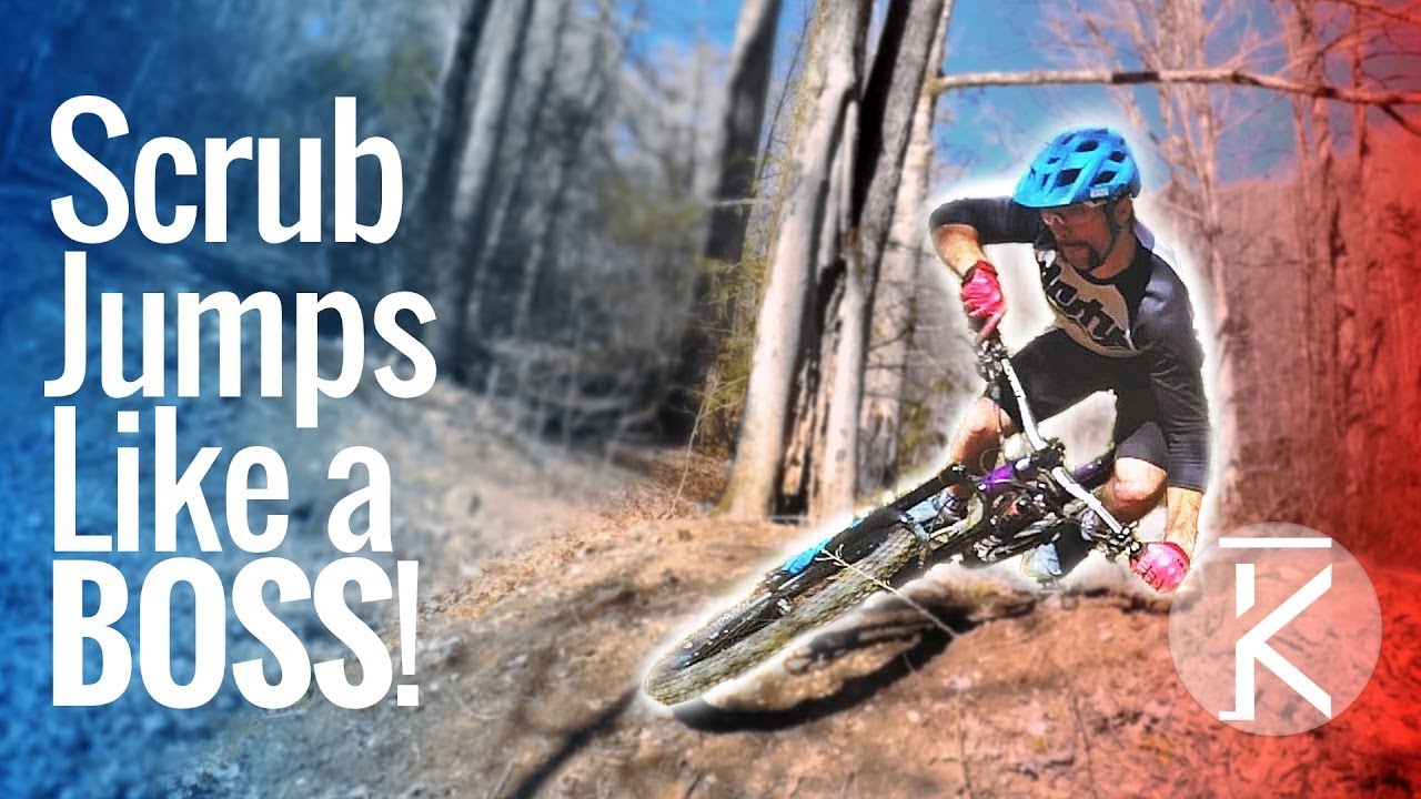 How to Scrub Jumps On A Mountain Bike!