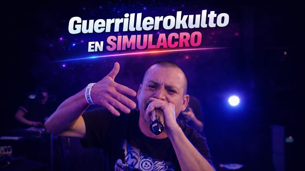 Guerrillerokulto en Festival de Rap en Extinción Simulacro | Sesión en vivo