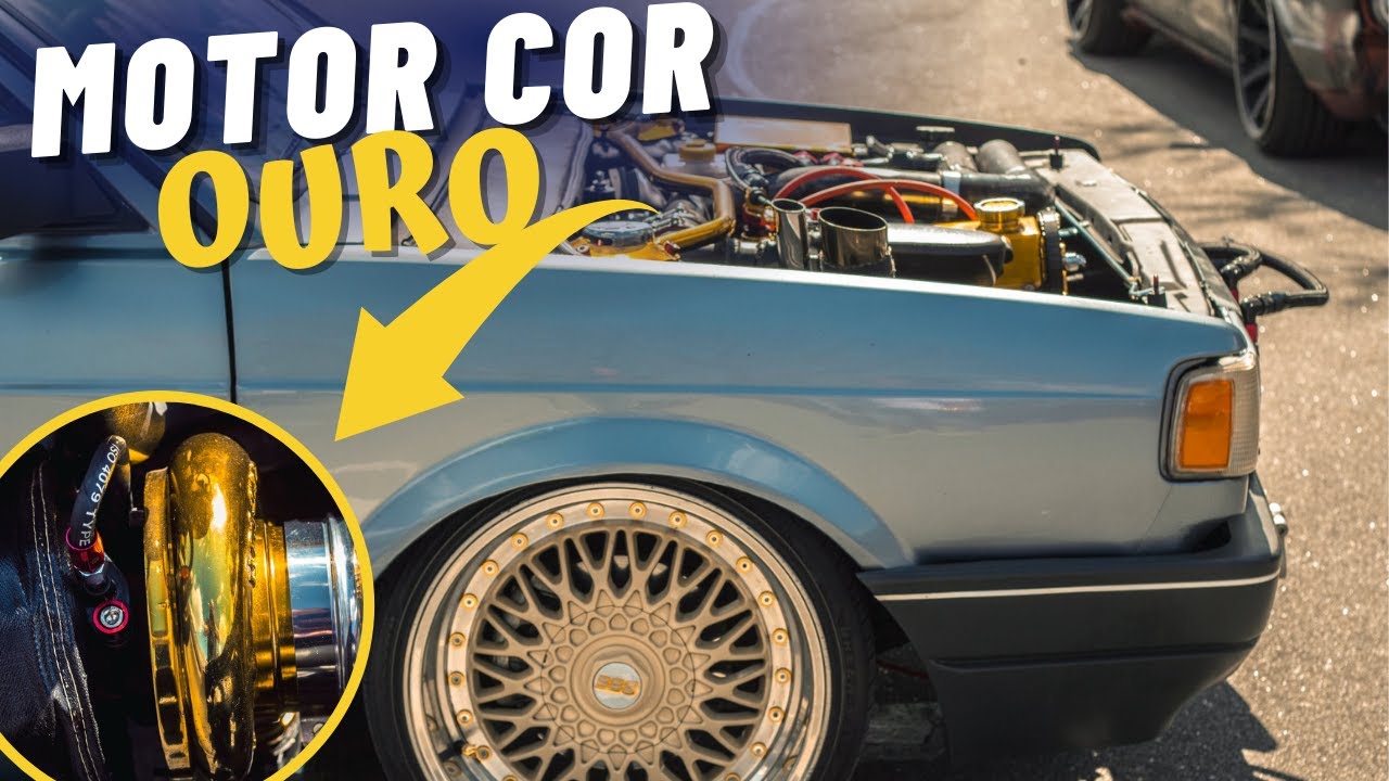 GOL QUADRADO TURBO REBAIXADO, RODAS BBS // CARROS BEM MONTADOS