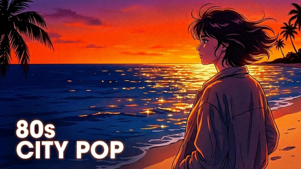 Golden Hour by the Sea – 80s CITY POP 🌅