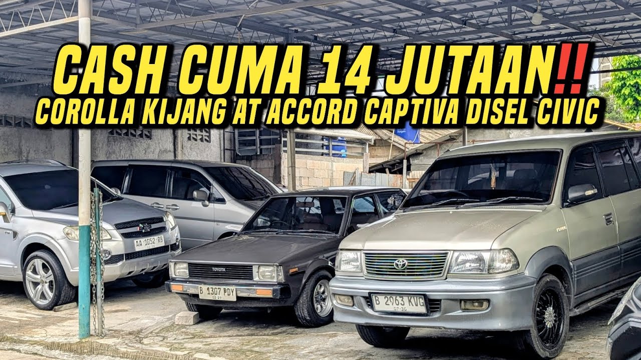 Perdana tayang 2026❗Murah murah ni Mobil bekas di Putra Motor Cuma 14 juta kijang civic xenia Innova