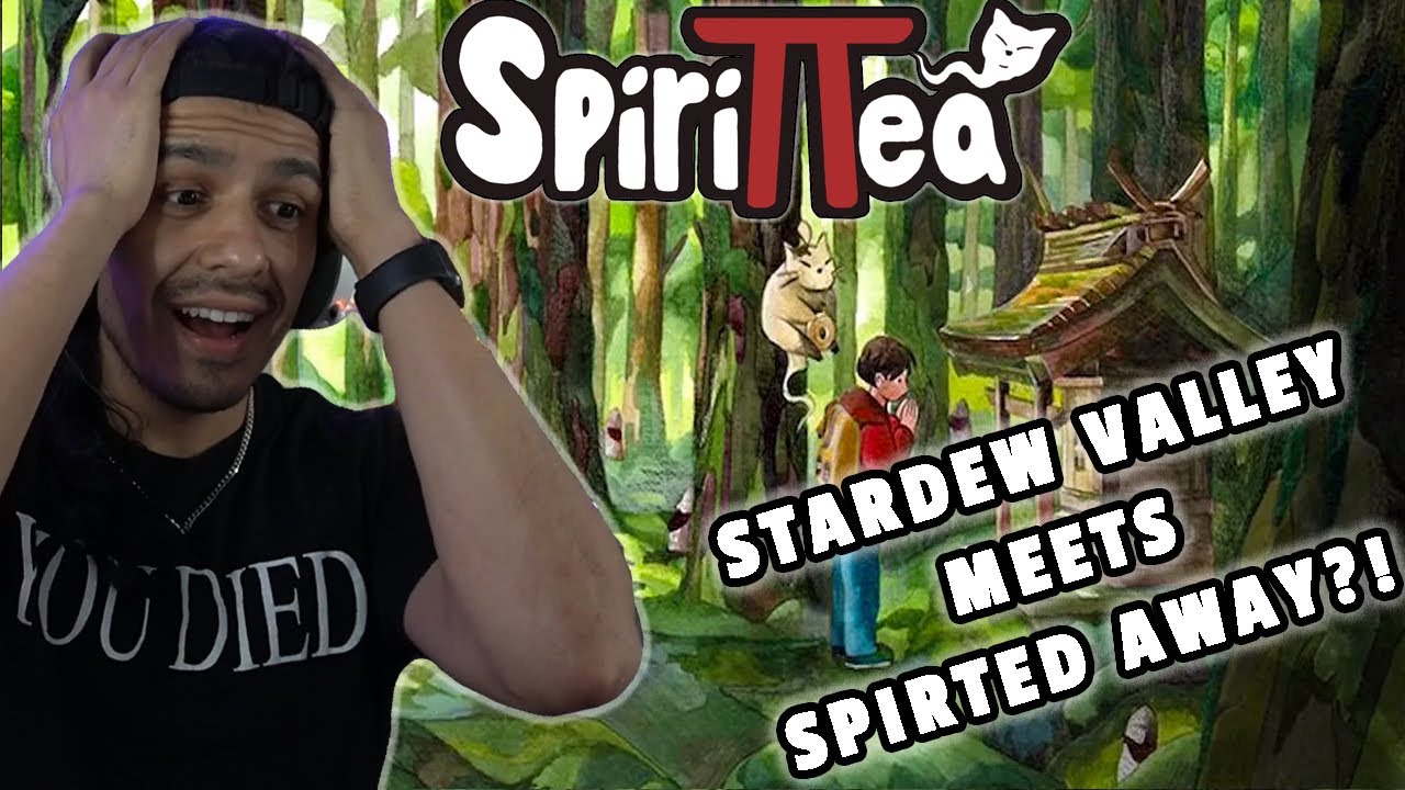 A Stardew X Spirited Away Spirit Bathhouse Sim!? | SpiriTTea Complete Demo Gameplay