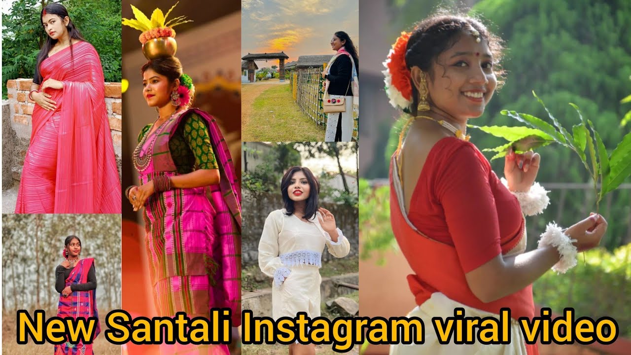 New Santali instgram reels video (2024) Santali Instagram rails viral video(2024)