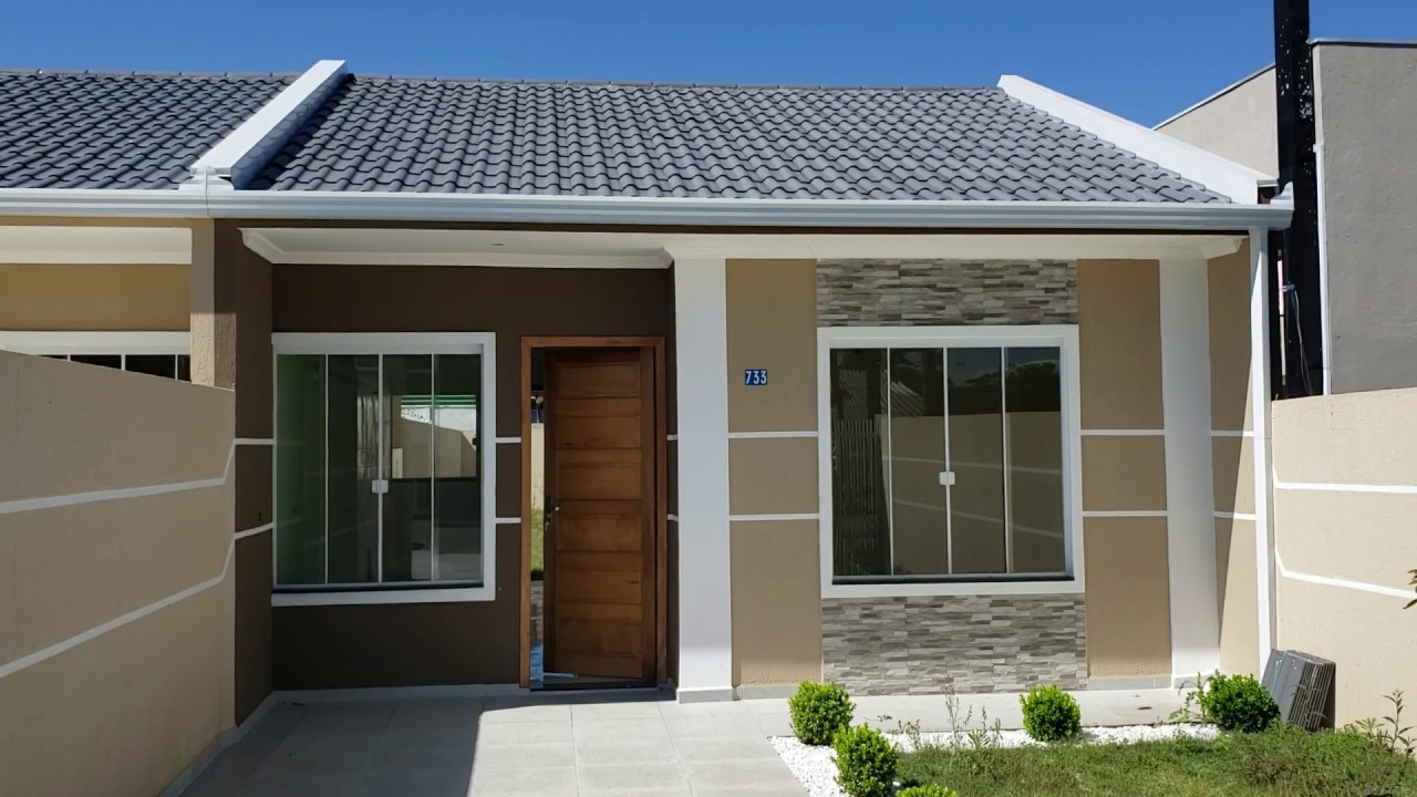 VENDIDO: Casa com 2 quartos no Bairro Iguaçu em Fazenda Rio Grande com amplo terreno