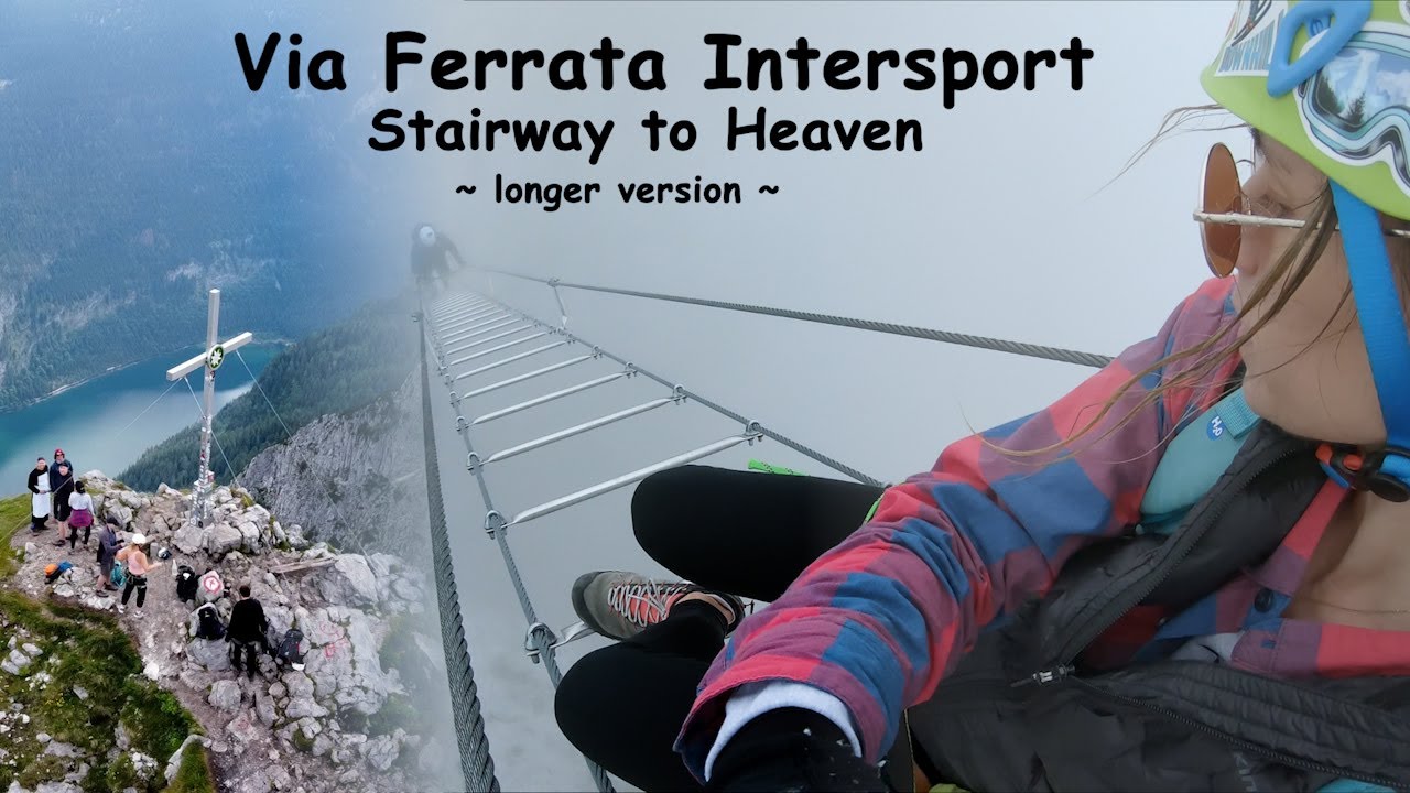Climbing Via Ferrata Intersport - Stairway to Heaven - Donnerkogel (klettersteig) - longer version