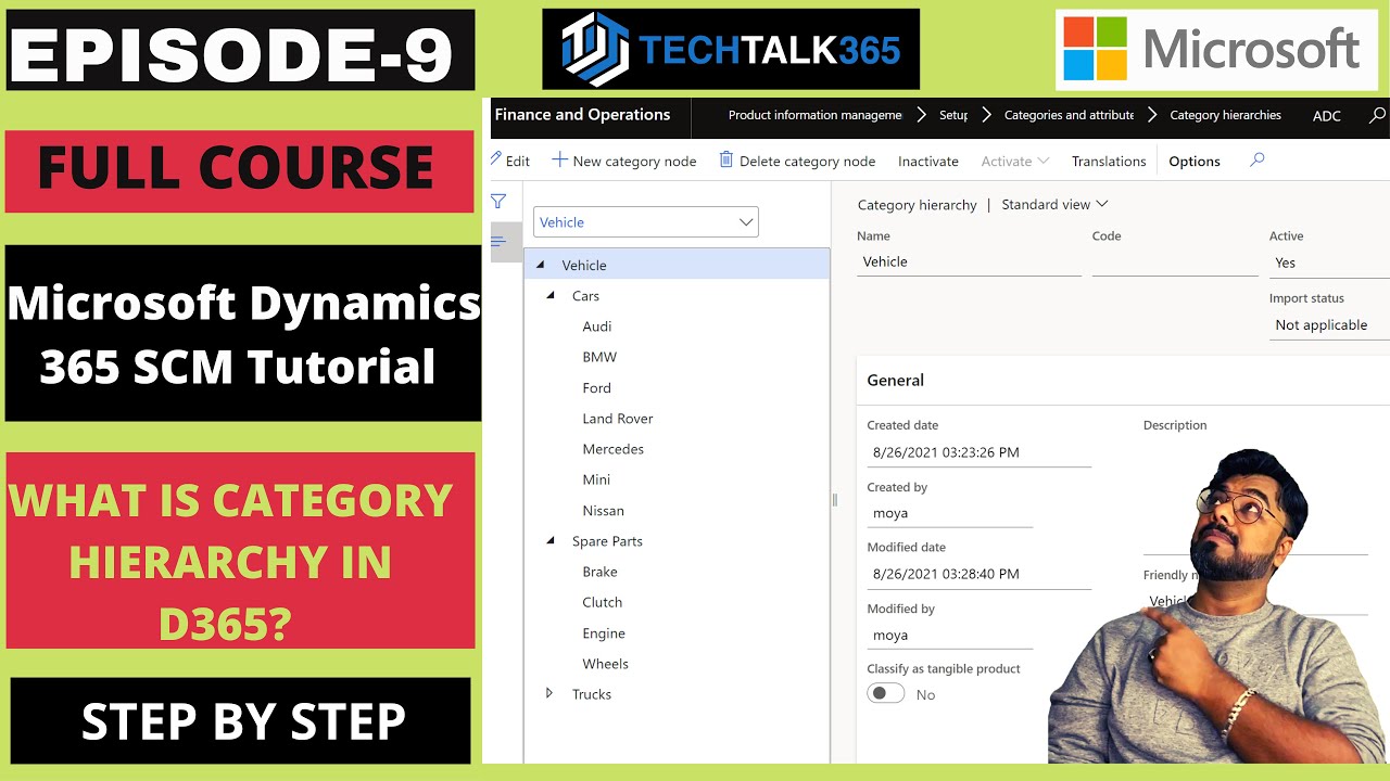 EPISODE 9 | How to set up a procurement category hierarchy in D365 Finance & Operations