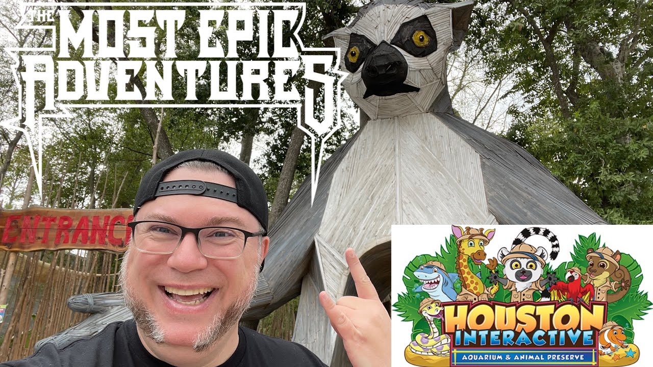 Houston Interactive Aquarium and Animal Preserve FULL TOUR!