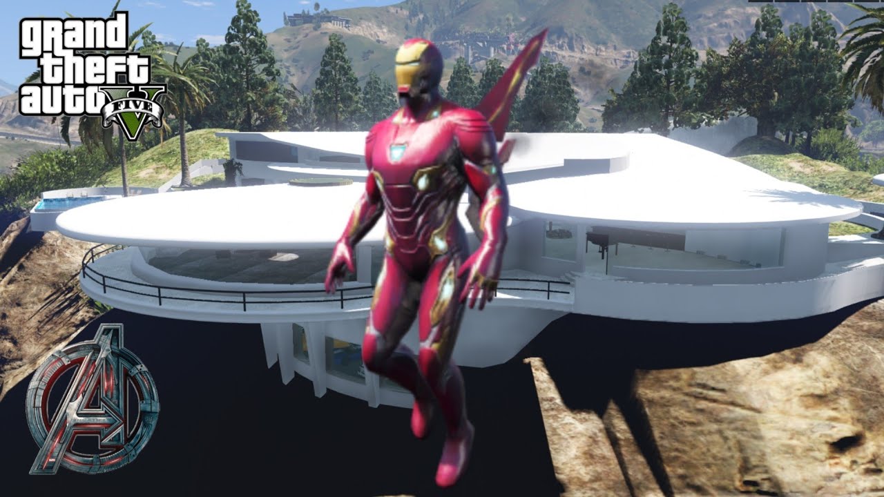 GTA 5 Tamil Iron Man Mansion | Железный человек | Тамильский геймплей |