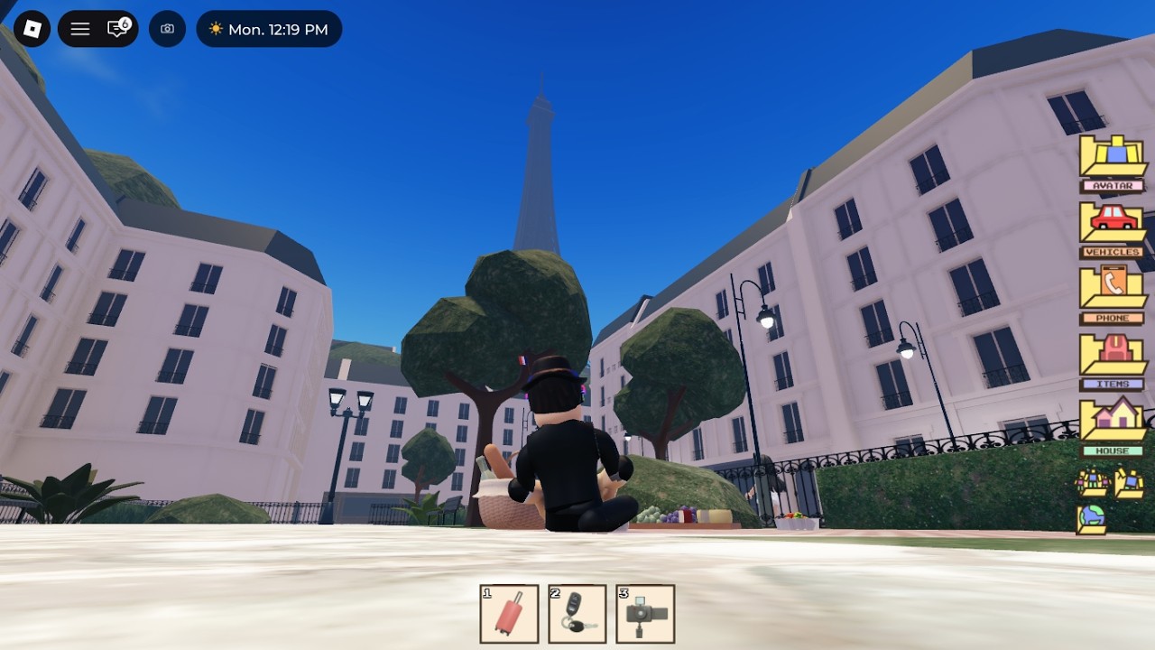 Trip to Paris IN Roblox