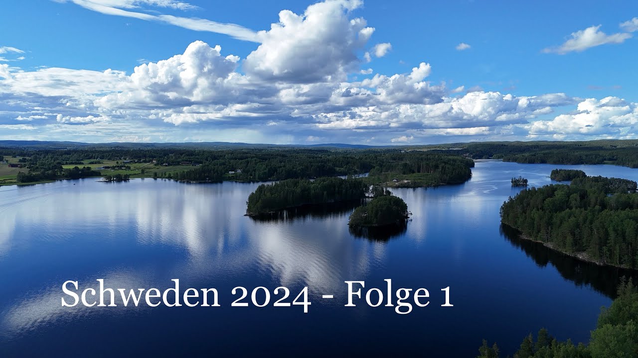 Schweden Mittsommer 2024 - 2 Wochen mit dem Kanu - Folge 1