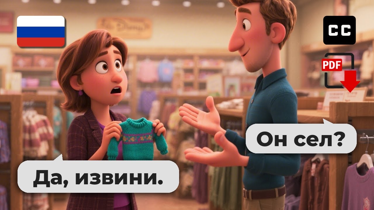 10 Real-Life Russian Dialogues to Learn Russian for Beginners 🇷🇺