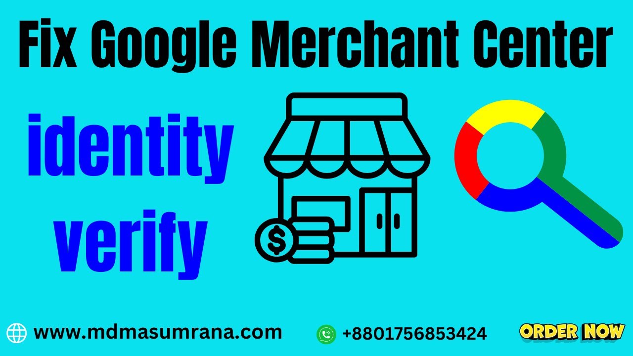 Fix Google Merchant Centre | GMC fix | suspension and misrepresentation issue | identity verify.