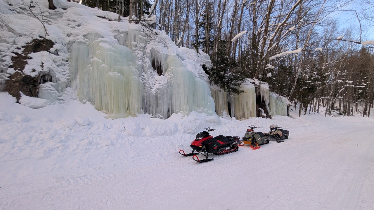 Feb 2026 - Marquette MI Snowmobiling