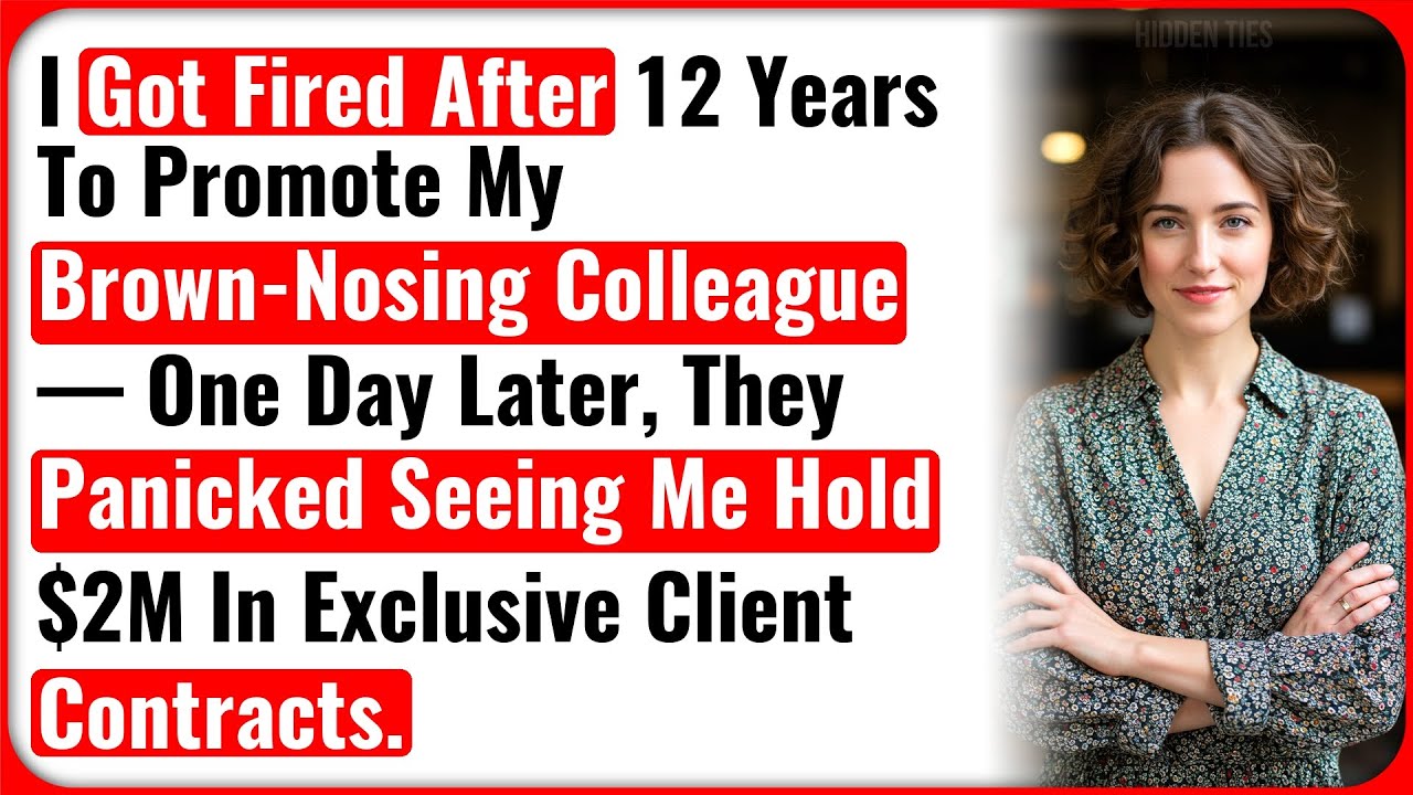 I Got Fired After 12 Years To Promote My Brown-Nosing Colleague — One Day Later, They Panicked...