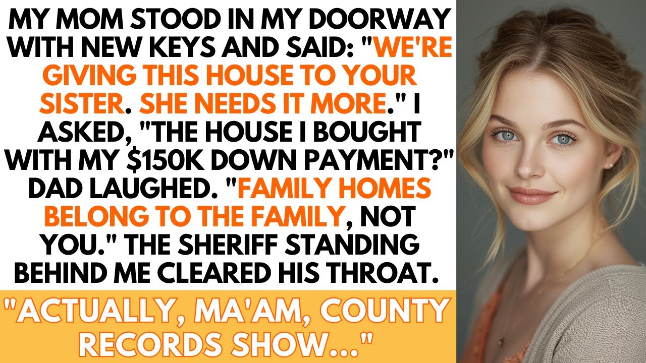My Parents Gave My $800K House to My Sister—They Forgot My Name Is on the Deed