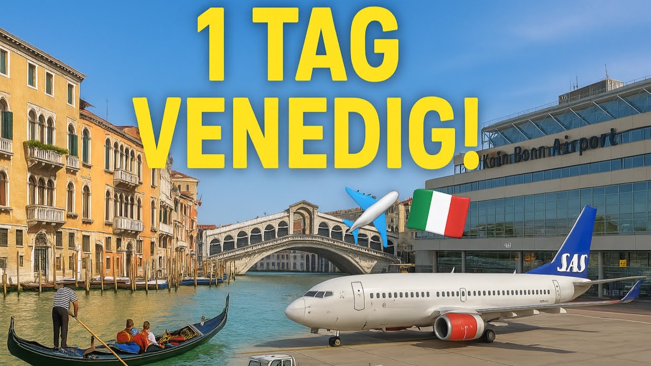 1 Tag in Venedig? Genau richtig nach dem Zeugnis! 🛫📜