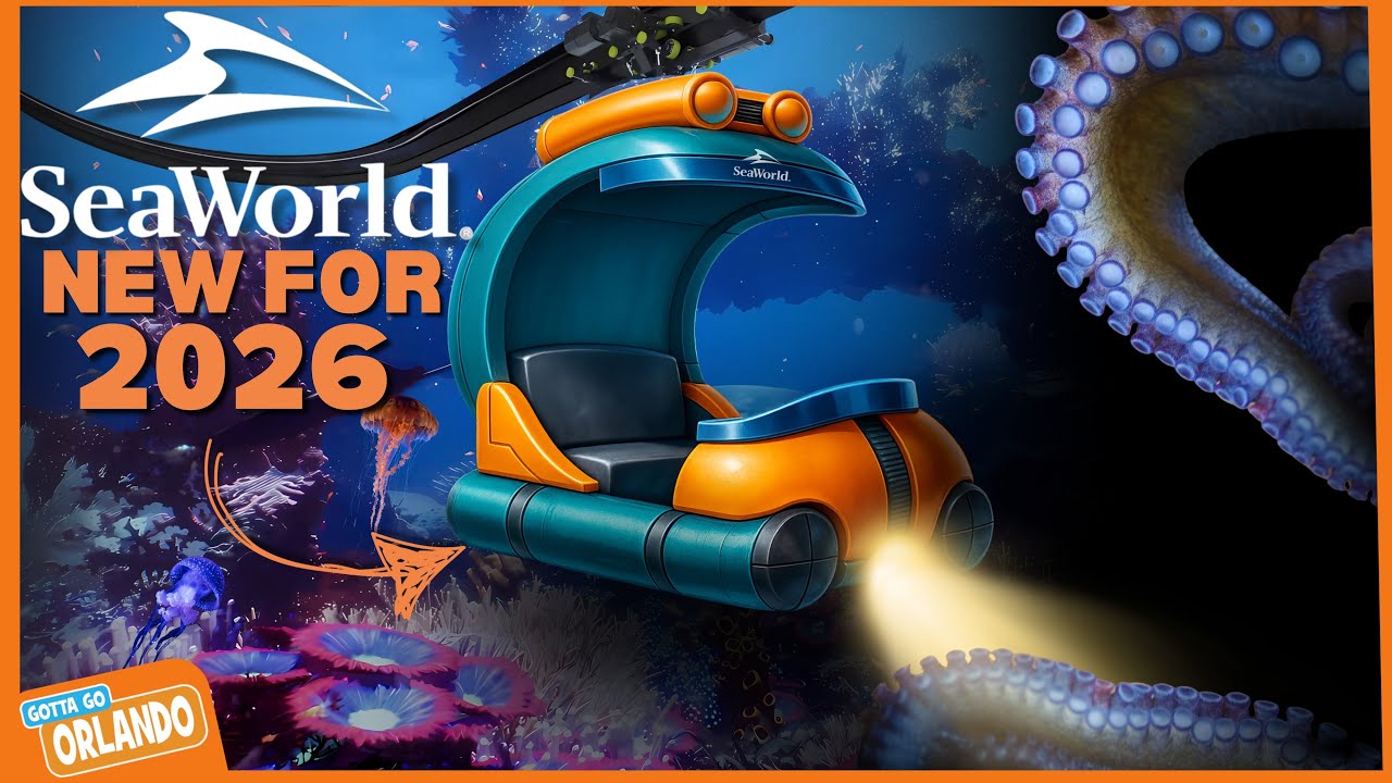 SeaWorld Orlando New 2026 Attraction