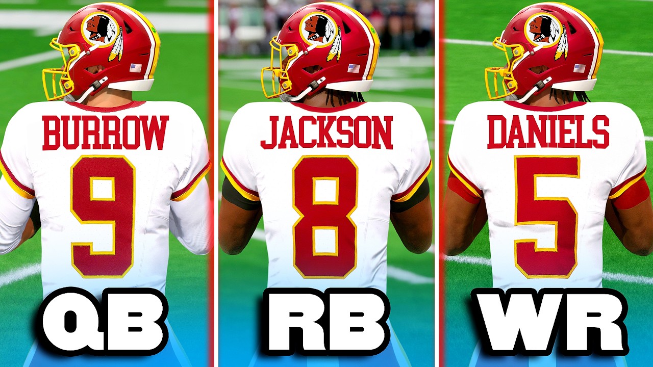 I made a team of ONLY QBs!