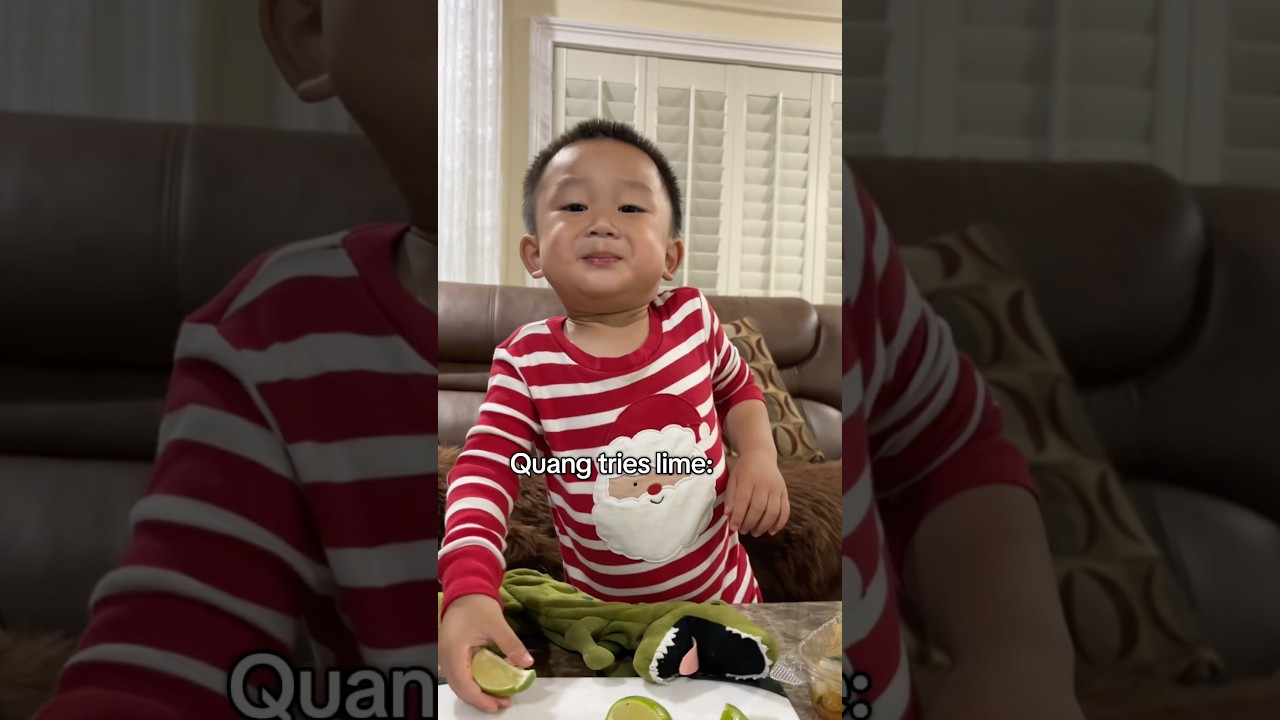 QUANG TRIES LIME 😂 #shorts