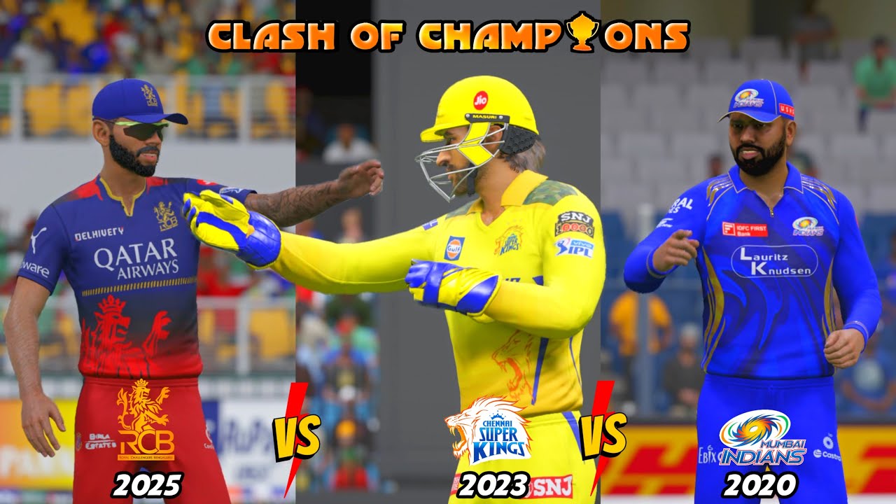 💥 RCB vs CSK vs MI 📈 THE REAL CLASH OF CHAMPIONS | PART - 2