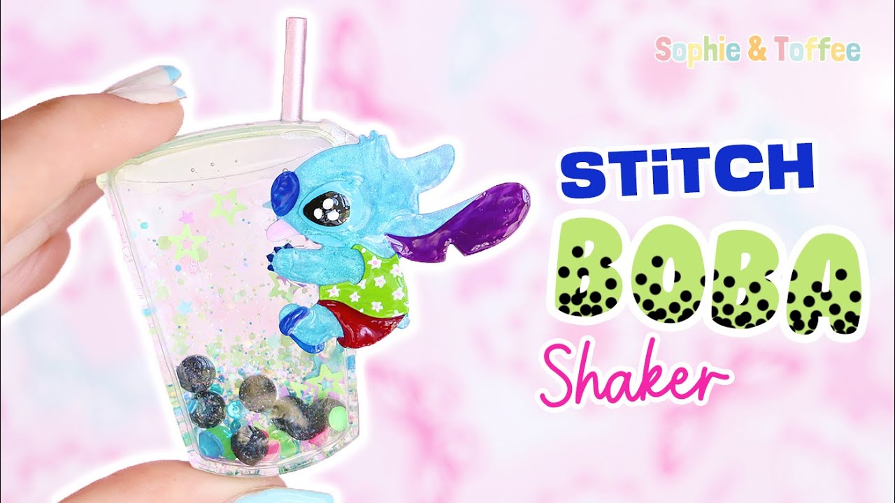 Stitch Boba Shaker │ Sophie & Toffee Disney Box Tutorial