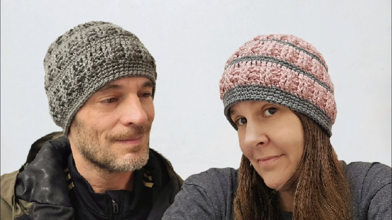 Crochet Beanie Hat For Man or Woman - 