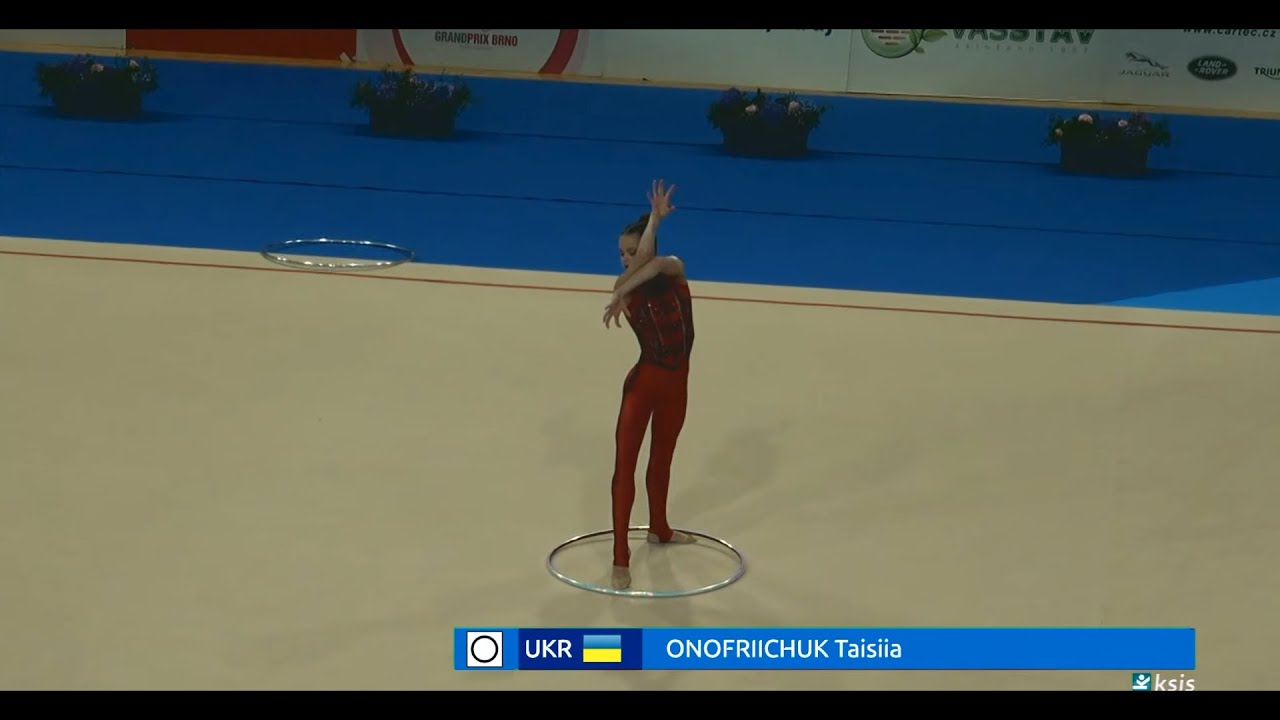 Taisiia Onofriichuk Hoop Final 29,700 🥇 - Grand-Prix Brno 2025