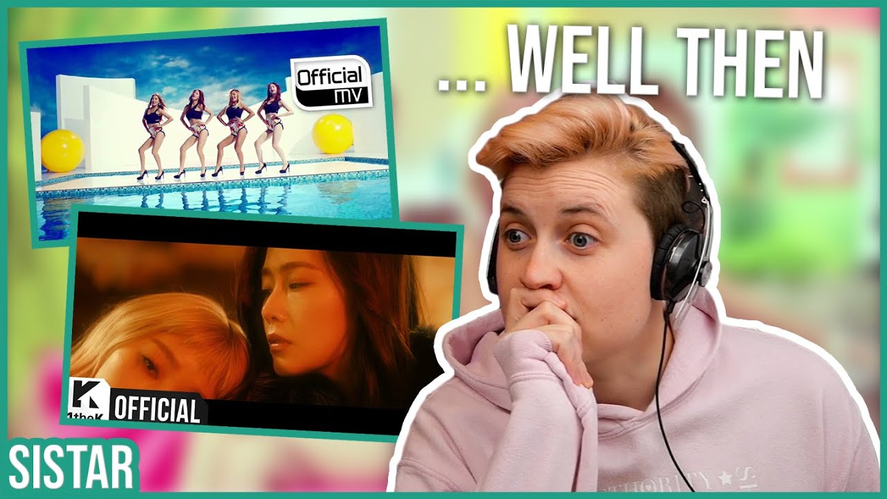 FIRST REACTION to SISTAR - TOUCH MY BODY, ONE MORE DAY & SHAKE IT MVs