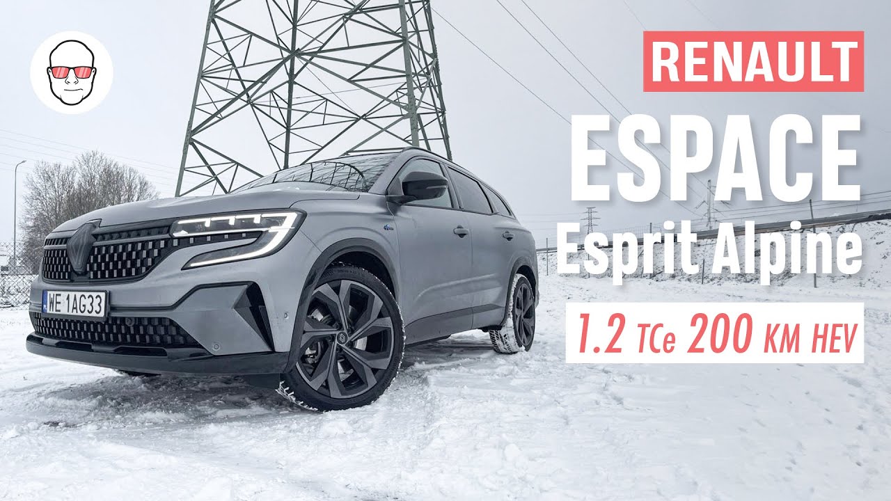 Renault Espace E-Tech Hybrid Esprit Alpine 5-osobowy test PL Pertyn Ględzi