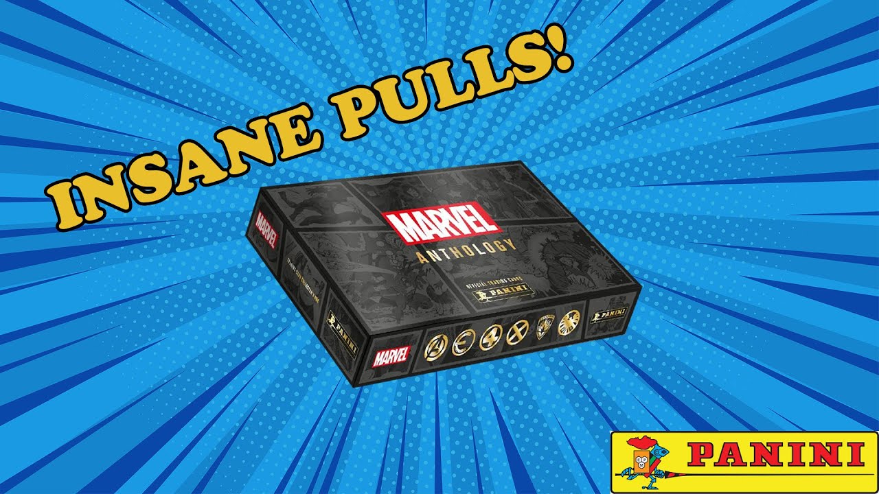 Unboxing PANINI MARVEL ANTHOLOGY Box