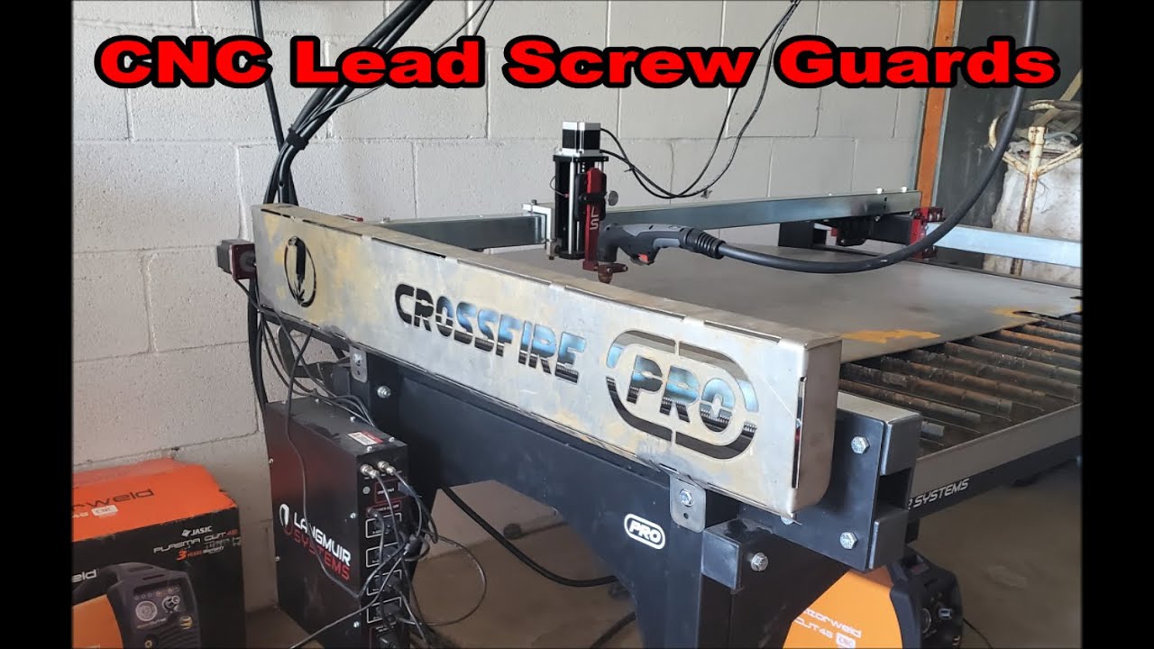 Making Custom Lead Screw Covers - Langmuir Systems Crossfire Pro