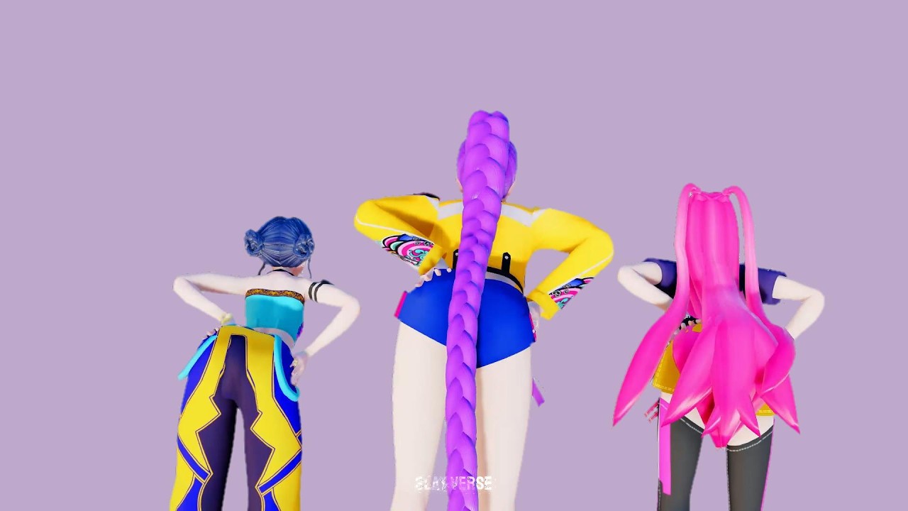 【KPOP DEMON HUNTERS MMD】「SHAKE IT💜」| HUNTRIX Version |【full version】