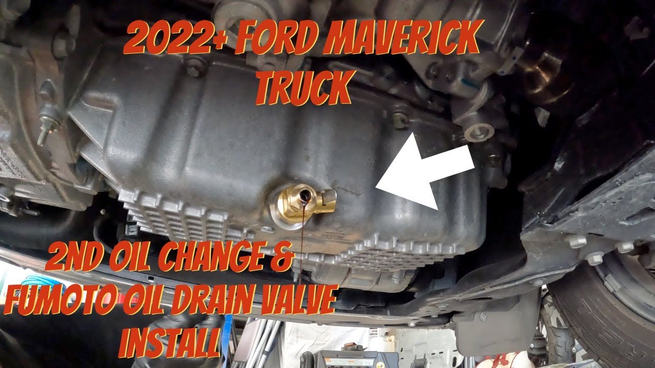 Ford Maverick Lariat | Установка и замена масляного клапана Fumoto
