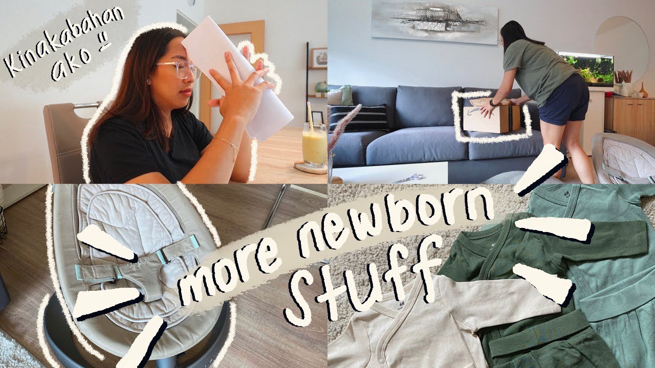 VLOG&bull; PREGNANCY UPDATE | WORRIES🥺| H&M, AMAZON HAUL | FIRST BABY PREPARATION| German-Filipina 🤍
