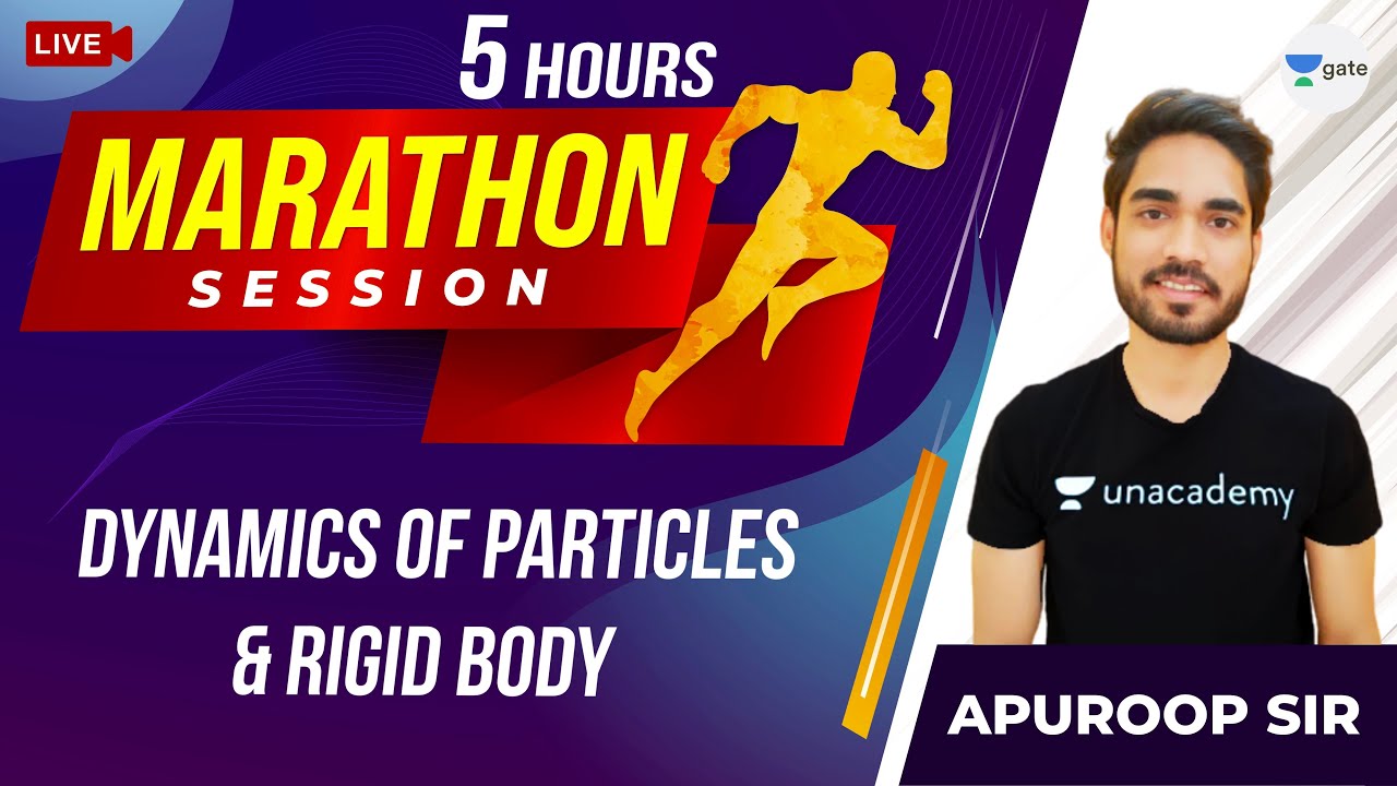 5 Hrs Marathon Session | Dynamics of Partcile and Rigid Body | By Apuroop Sir
