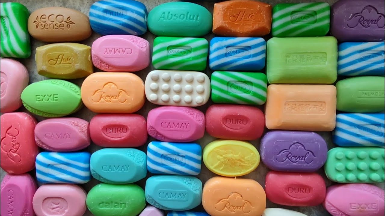 ASMR soap opening Haul no talking no music | Leisurely unpacking Soap