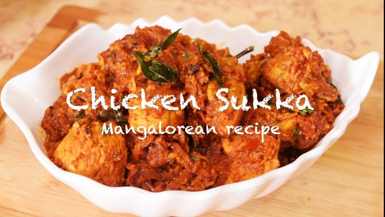 Chicken Sukka - Mangalorean recipe