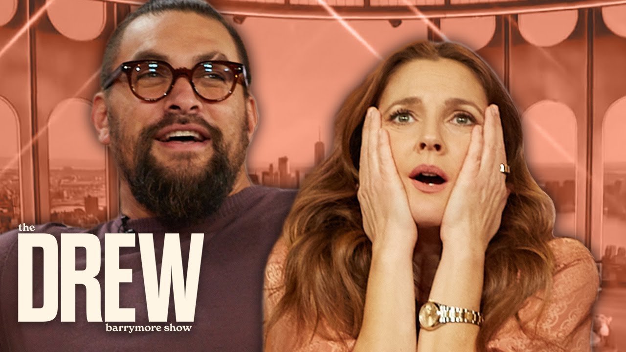 Jason Momoa vs Drew Barrymore: Giant JENGA Truth or Dare CHALLENGE | The Drew Barrymore Show