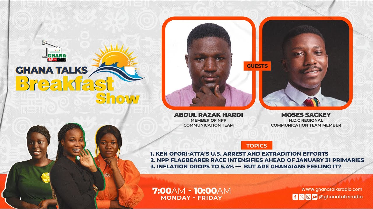 GhanaTalks Breakfast Show | 12th JANUARY 2026 | #GhanaTalksBFS