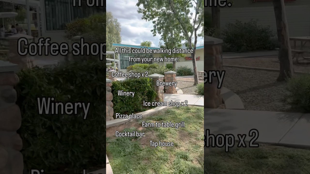 Want all this walking distance from your new home? #gilbertaz