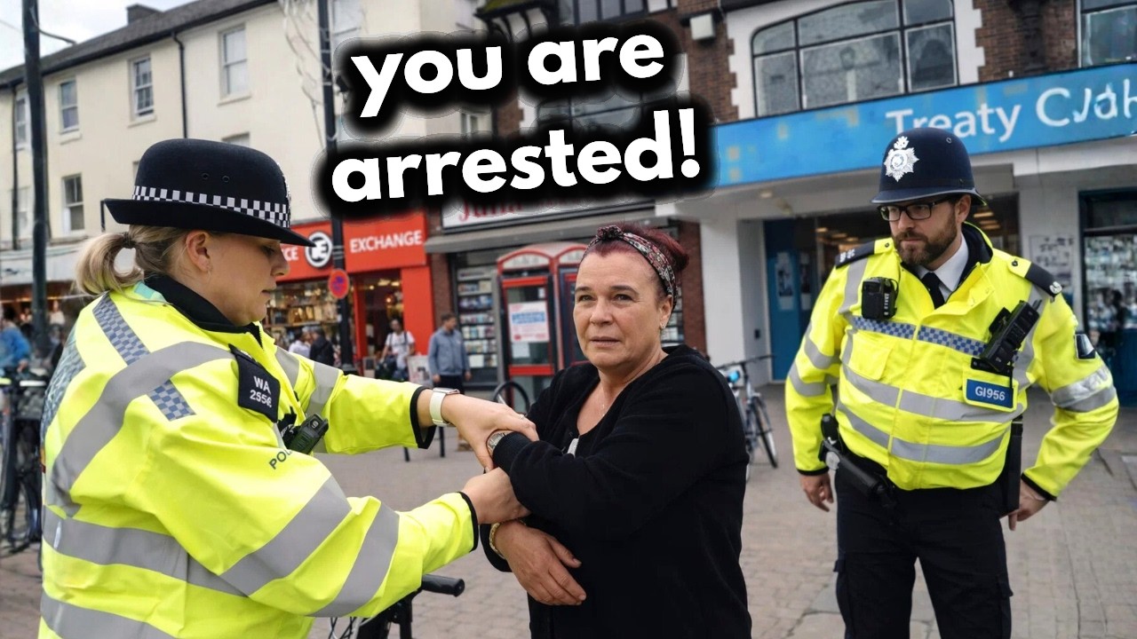 TYRANT UK Cop Arrests Genius Auditor For 