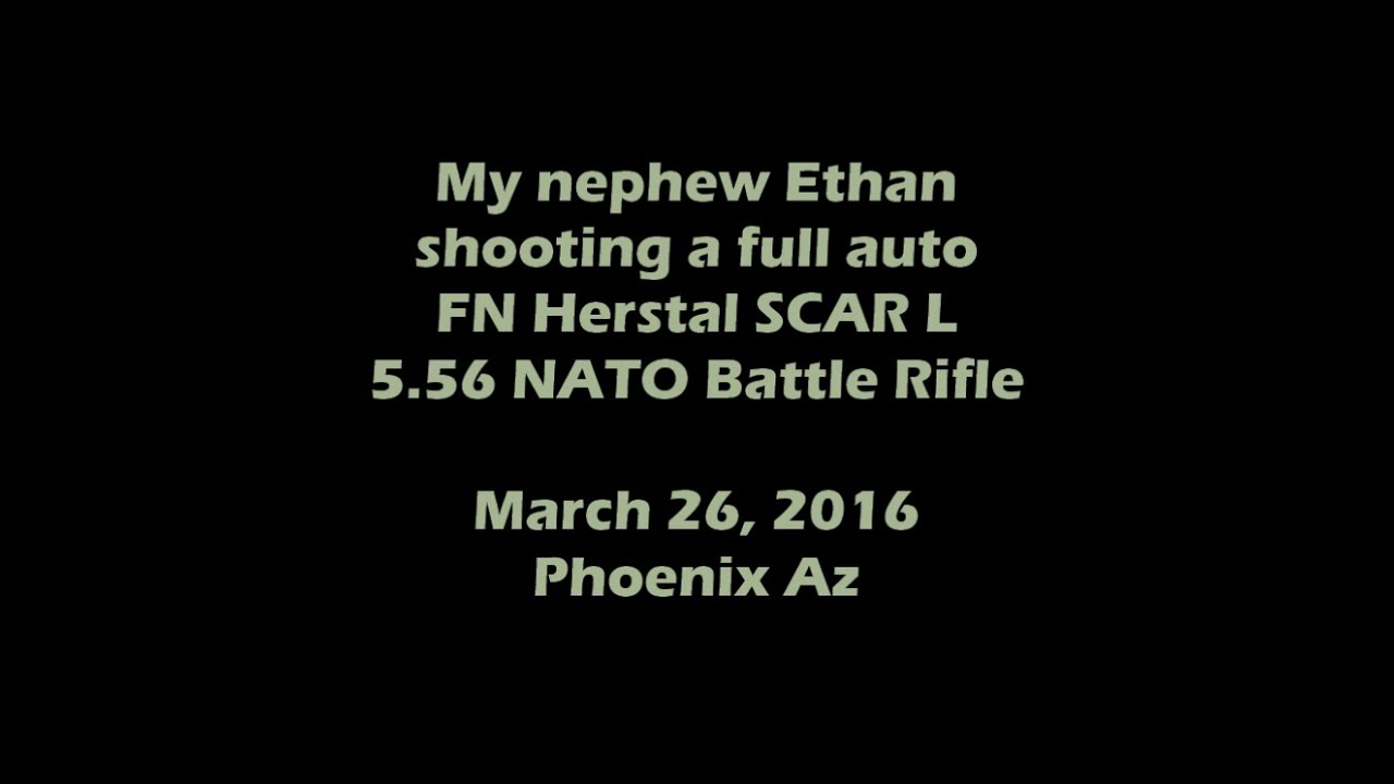 FN SCAR-L Assault Rifle (Full Auto ) 5.56 NATO