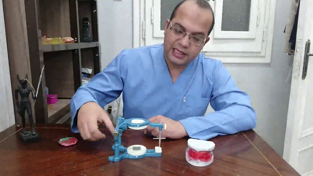 Mounting of Jaw relation record on the mean value articulator