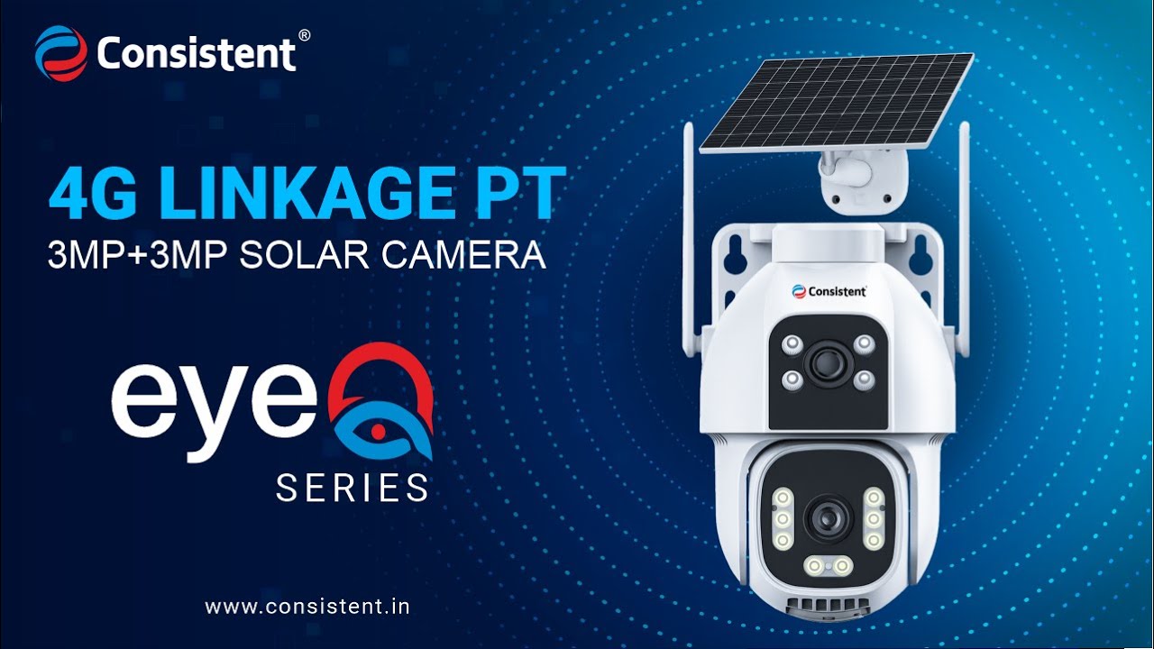 Consistent 4G Linkage PT Solar Camera Unboxing | 3MP + 3MP | 12x Zoom | Full Setup & Features Review