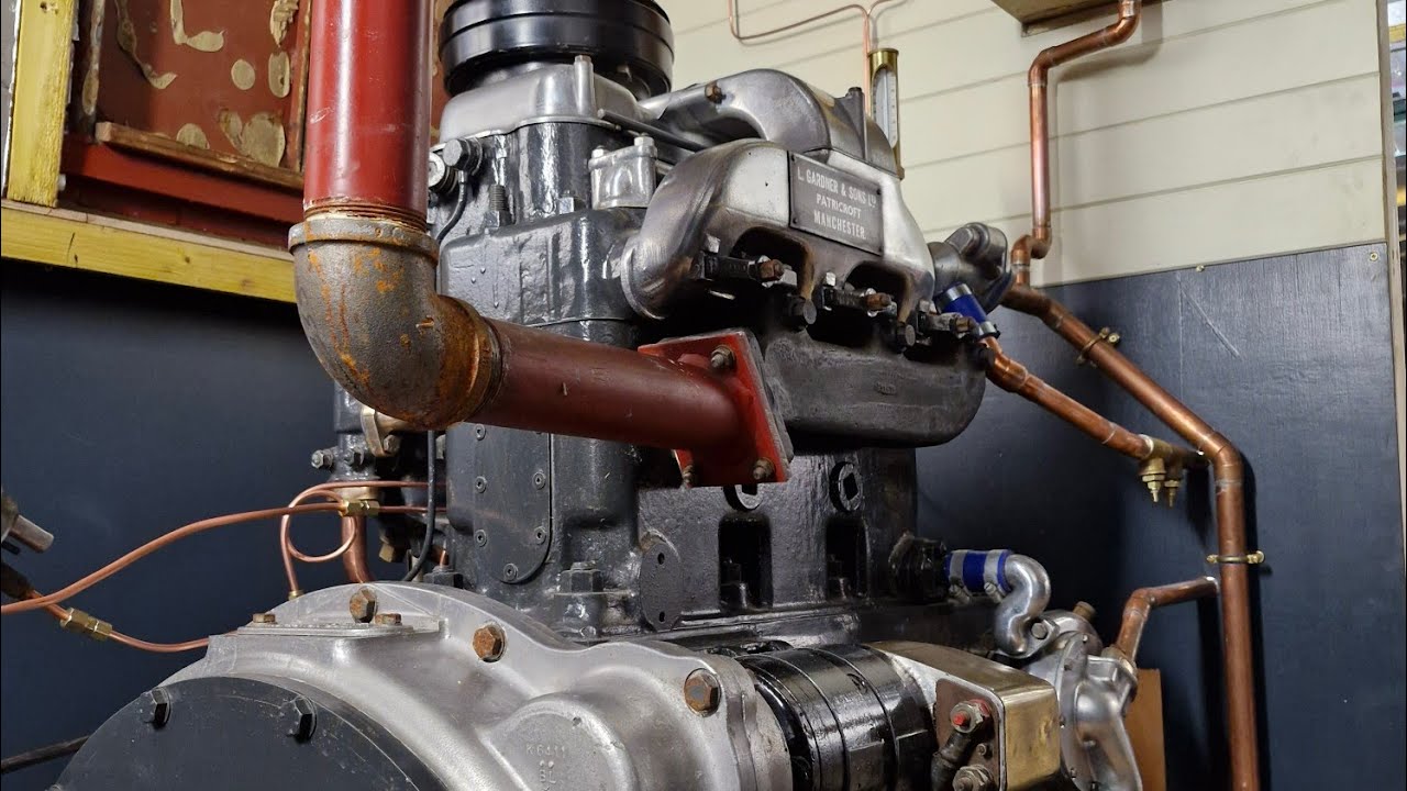 Will it ever run??? A whole day spent in the engine room #imagine #Gardner3LW #vintageengine #3lw 