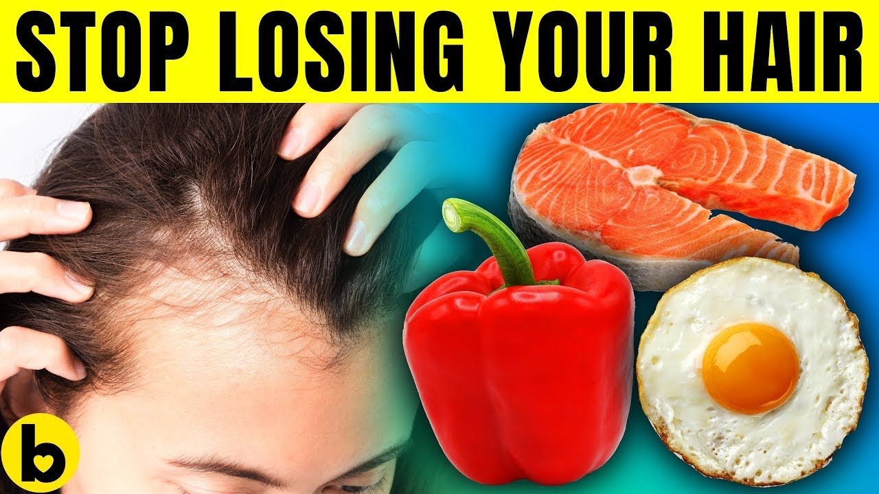 Stop Losing Your Hair By Eating These 8 Foods That Help Prevent Hair Loss