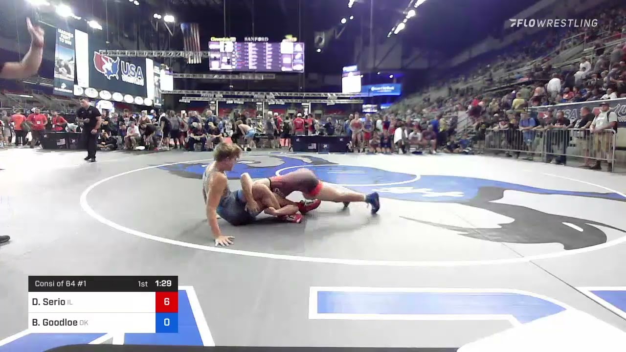 145 Lbs Consi Of 64 #1 - Dominic Serio, Illinois Vs Brayden Goodloe, Oklahoma 4bef