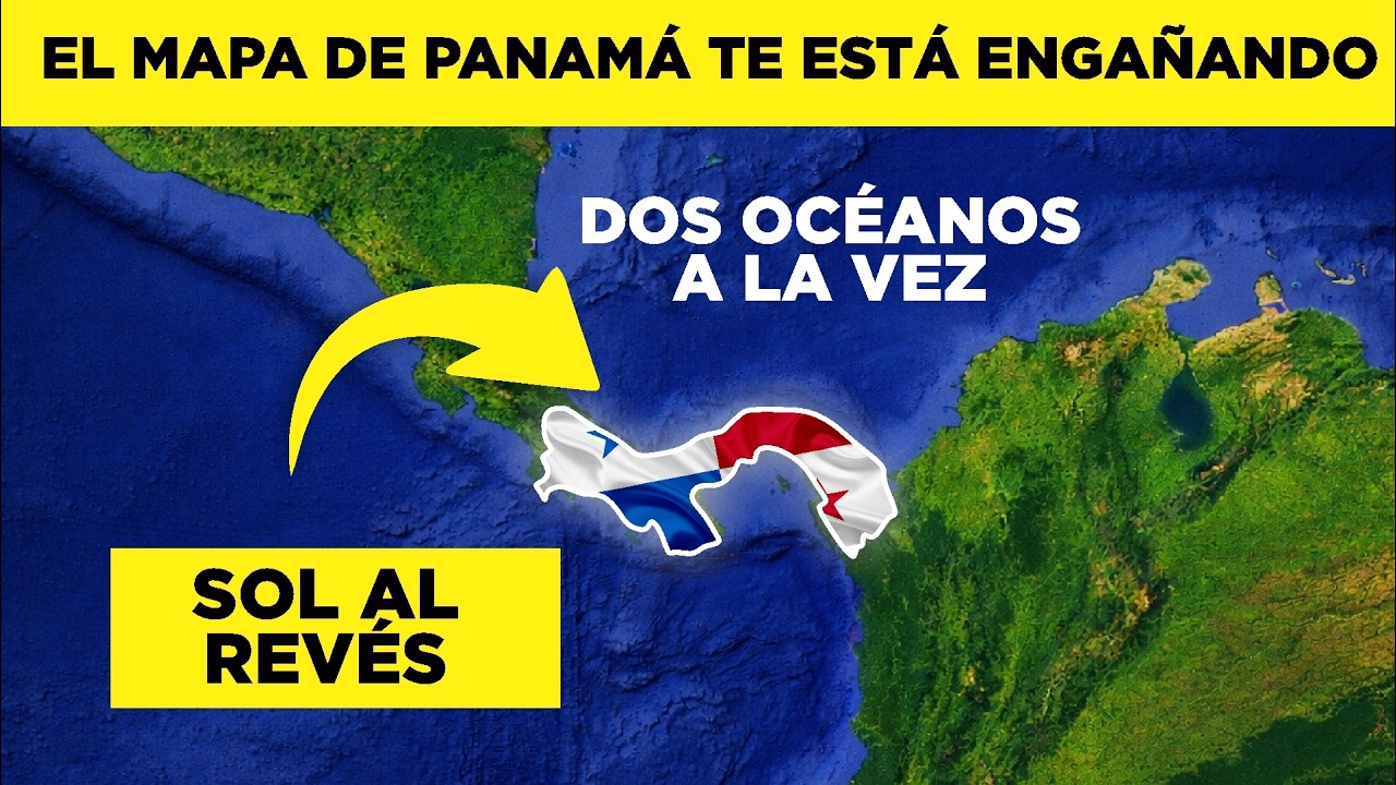 25 Datos SORPRENDENTES Sobre la Geografía de PANAMÁ que Nunca Te Contaron