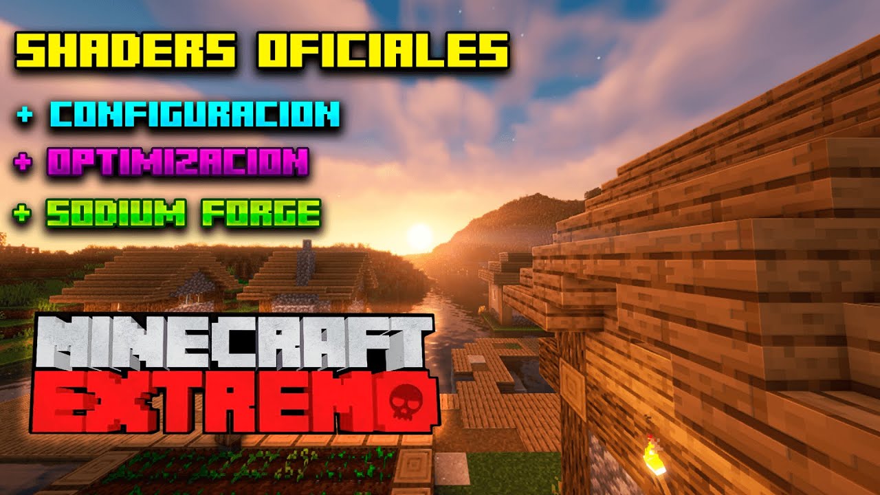 SHADERS OFICIALES MINECRAFT EXTREMO +CONFIGURACIÓN ORIGINAL +OPTIMIZACIÓN +MEJORAS #minecraftextremo